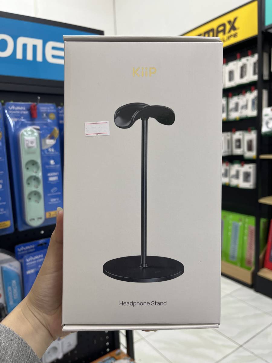 KIIP KP-DK-ES01-BK Headphone Stand Hitam
