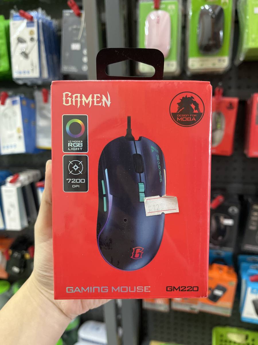 Gamen GM220 Wired Gaming Mouse Black