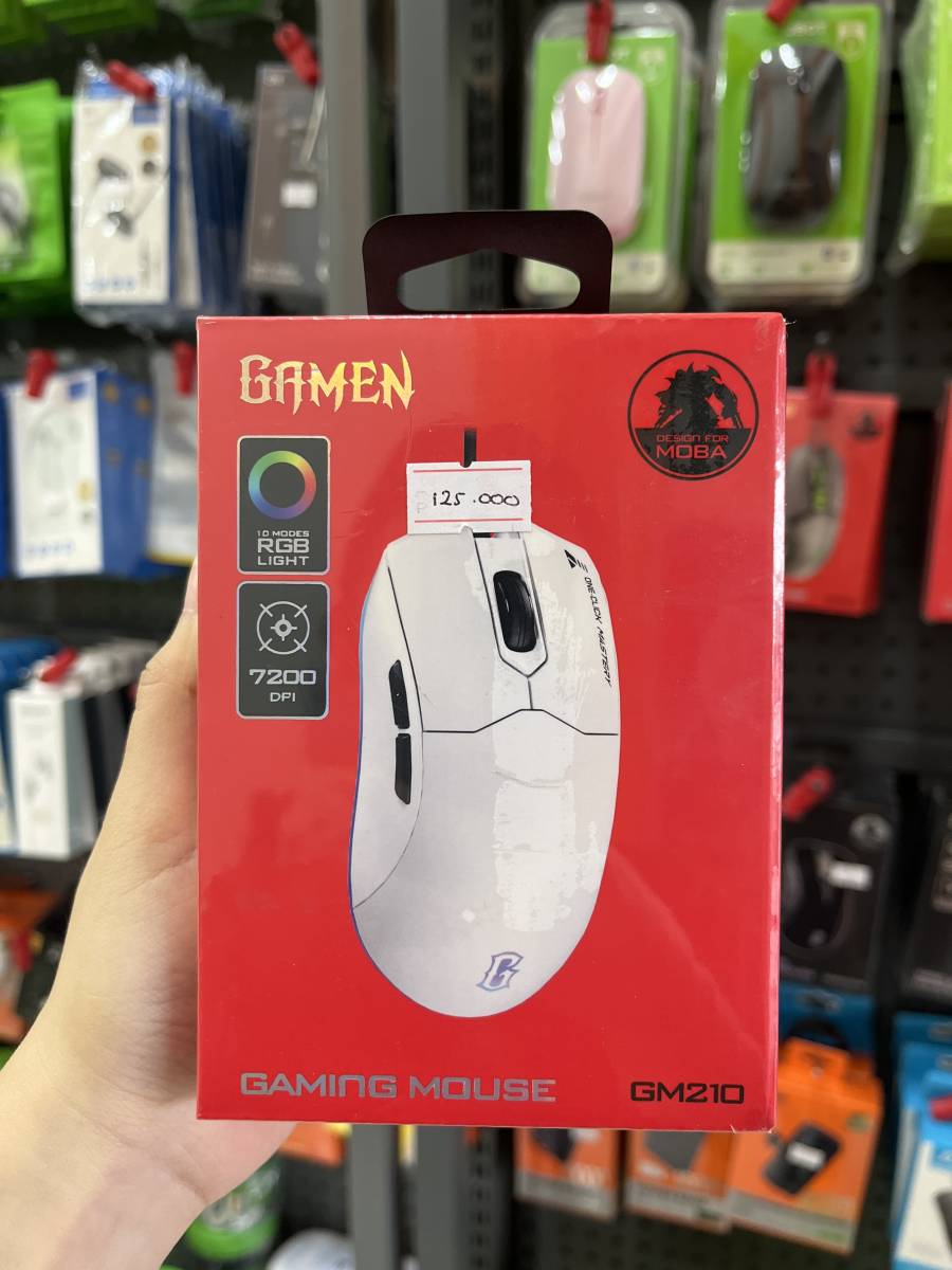 Gamen GM210 Wired Gaming Mouse White