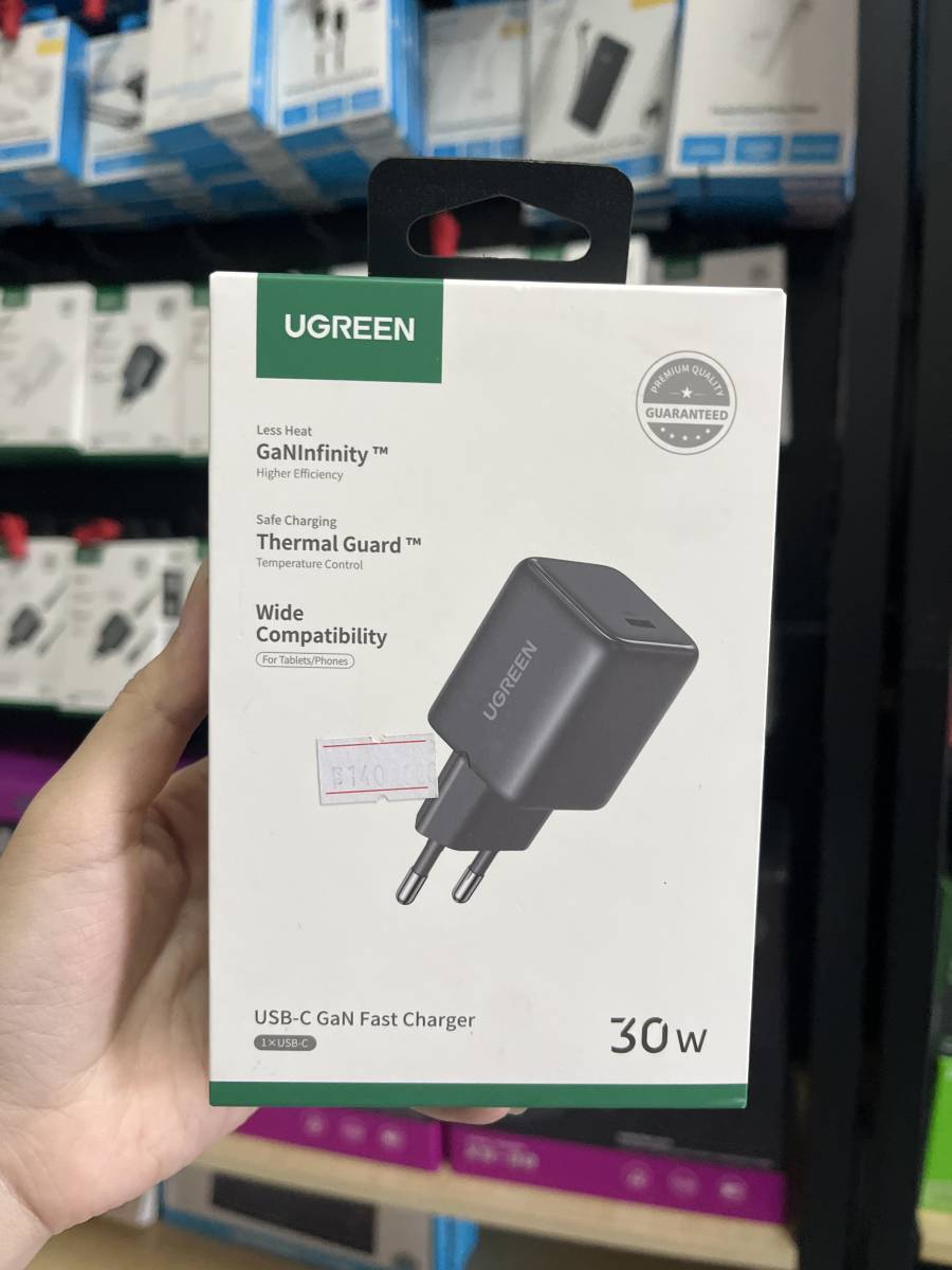 Ugreen 65007 Charger GaN Type C 30W Black