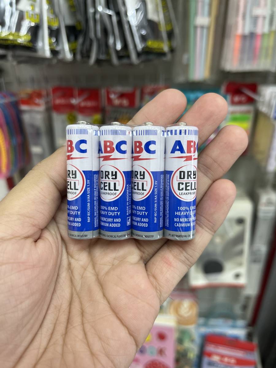 Baterai AA ABC Isi 4