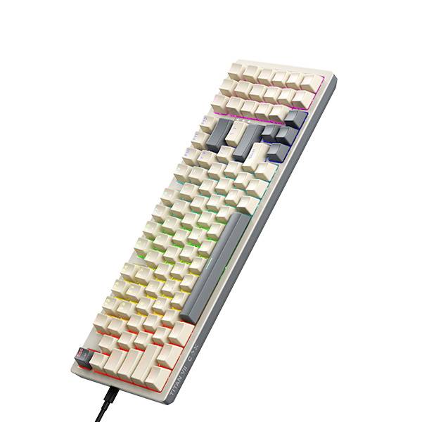 Gamen Titan 7 Mechanical Gaming Keyboard Cream