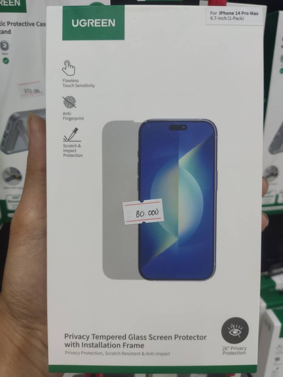 Ugreen 90969 Tempered Glass For IPhone 14 Pro Max