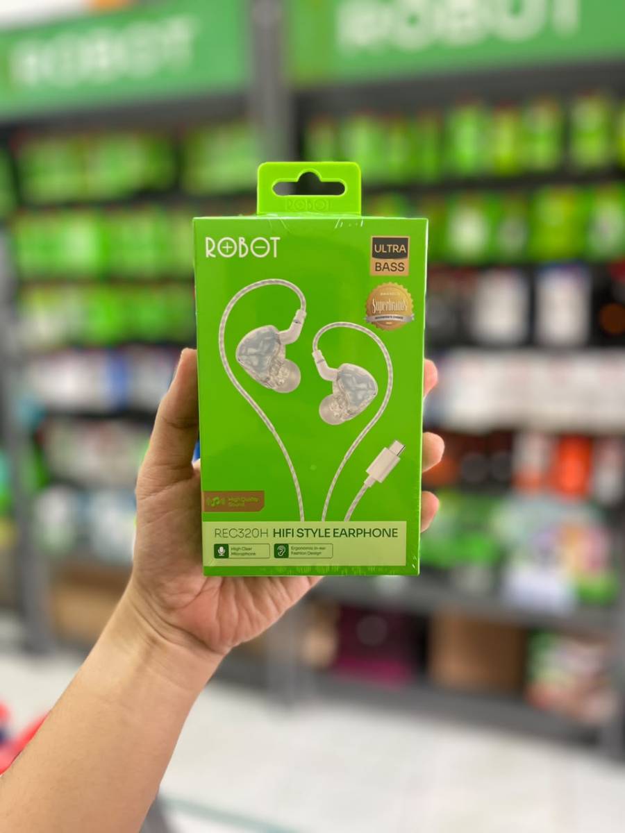 Robot REC320H Earphone Type C White
