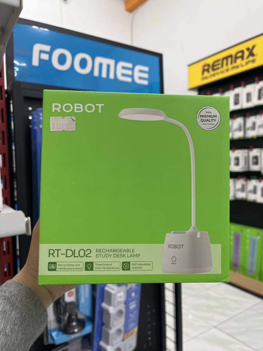Robot RT-DL02 Rechargeable Study Desk Lamp White