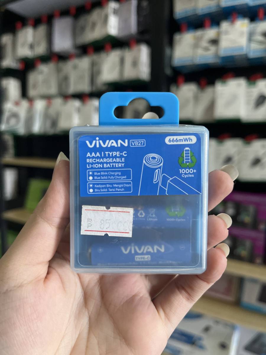 Vivan VB27 Baterai Rechargeable AAA