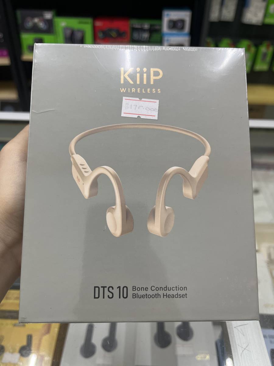 KiiP DTS10 TWS Beige Bluetooth Headset Open Ear