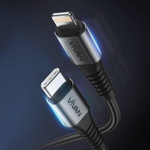 Vivan VDUCL200 Type C to Lightning 27W PD 2M