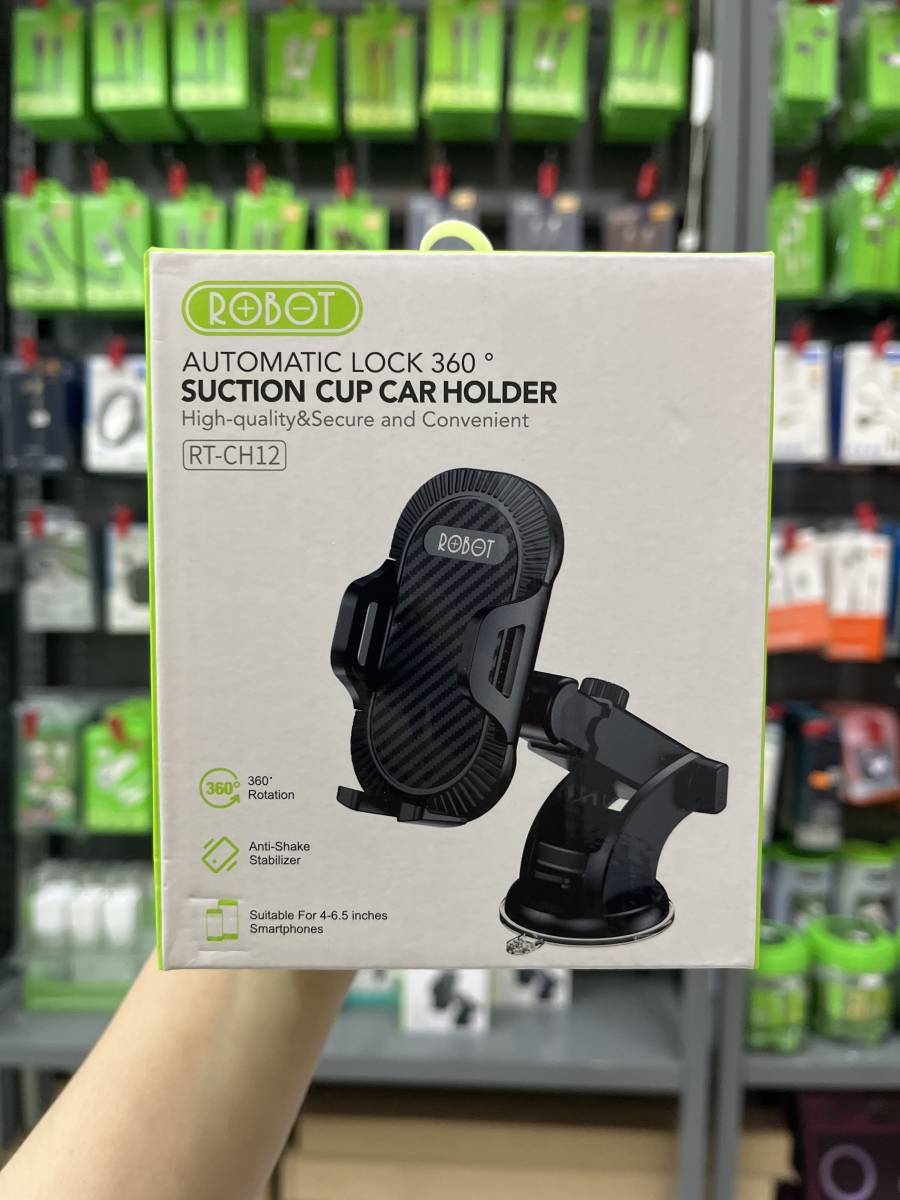 Robot RT-CH12 Car Holder Automatic Lock 360Â°