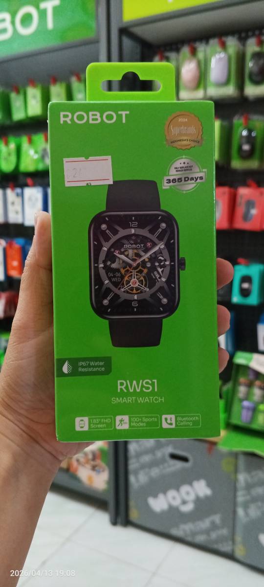 Robot RWS1 Smart Watch Black