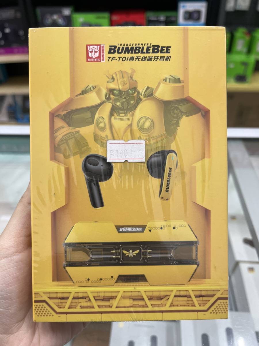 Transformer TF-T01 TWS Earphones Yellow Bumblebee