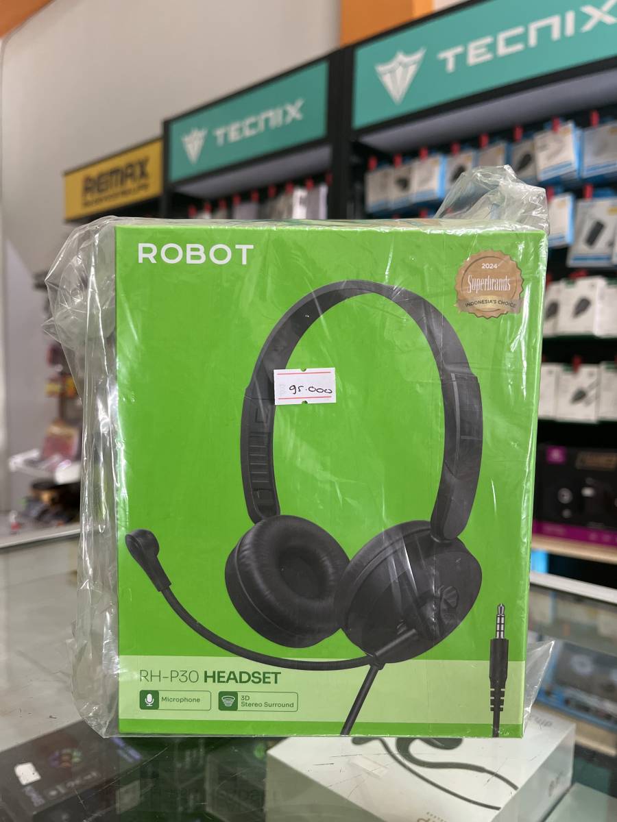Robot RH-P30 Headset Black Wired