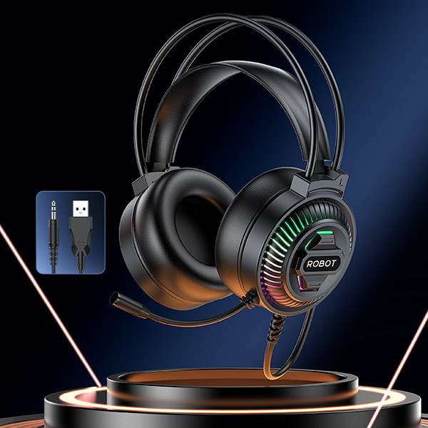 Robot RH-G50 Headset Gaming RGB Black