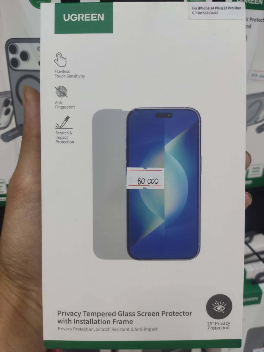 Ugreen 80999 Tempered Glass For IPhone 14 Plus / 13 Pro Max