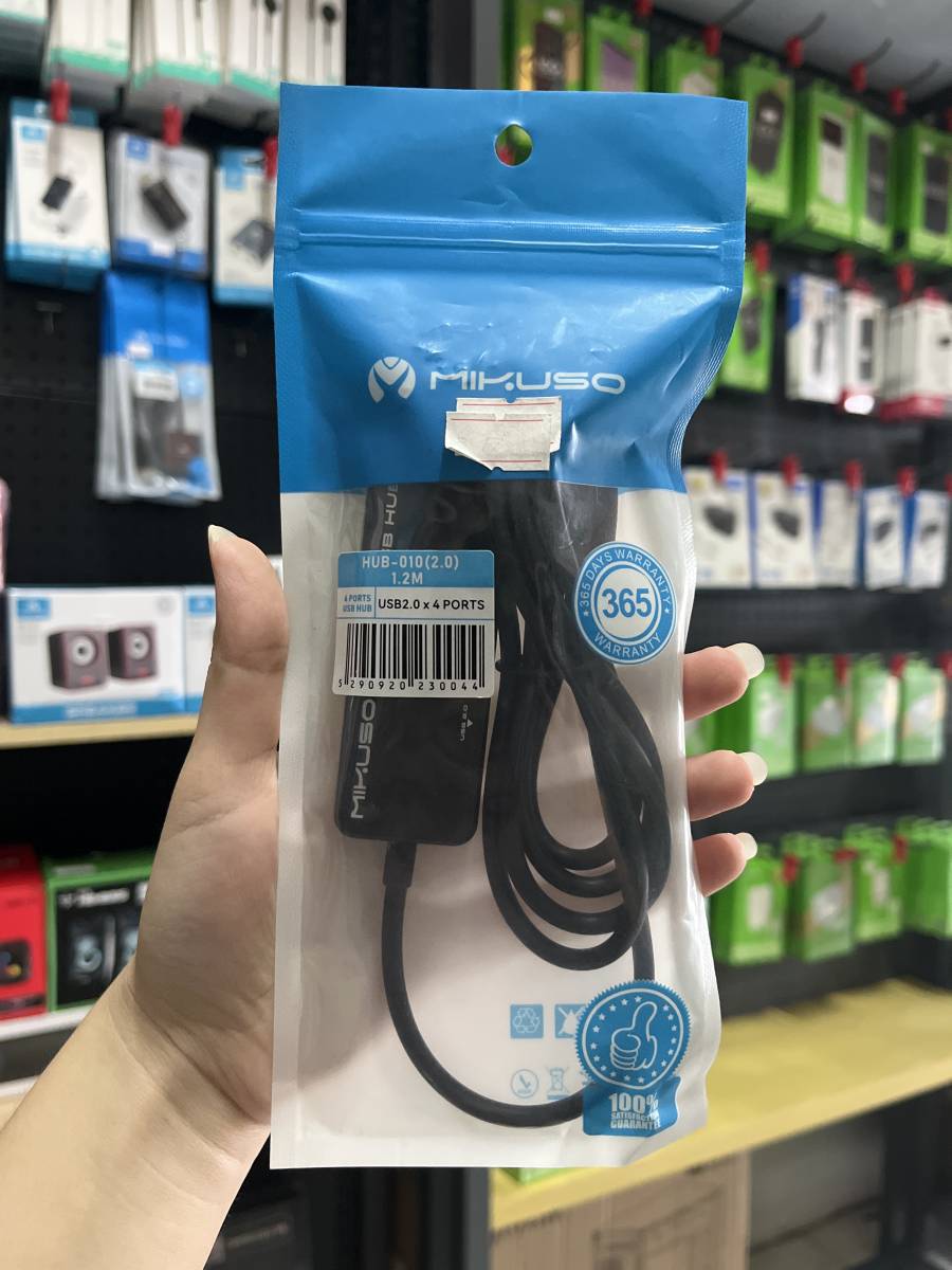 USB Hub Mikuso HUB-010 (2.0) 1.2m