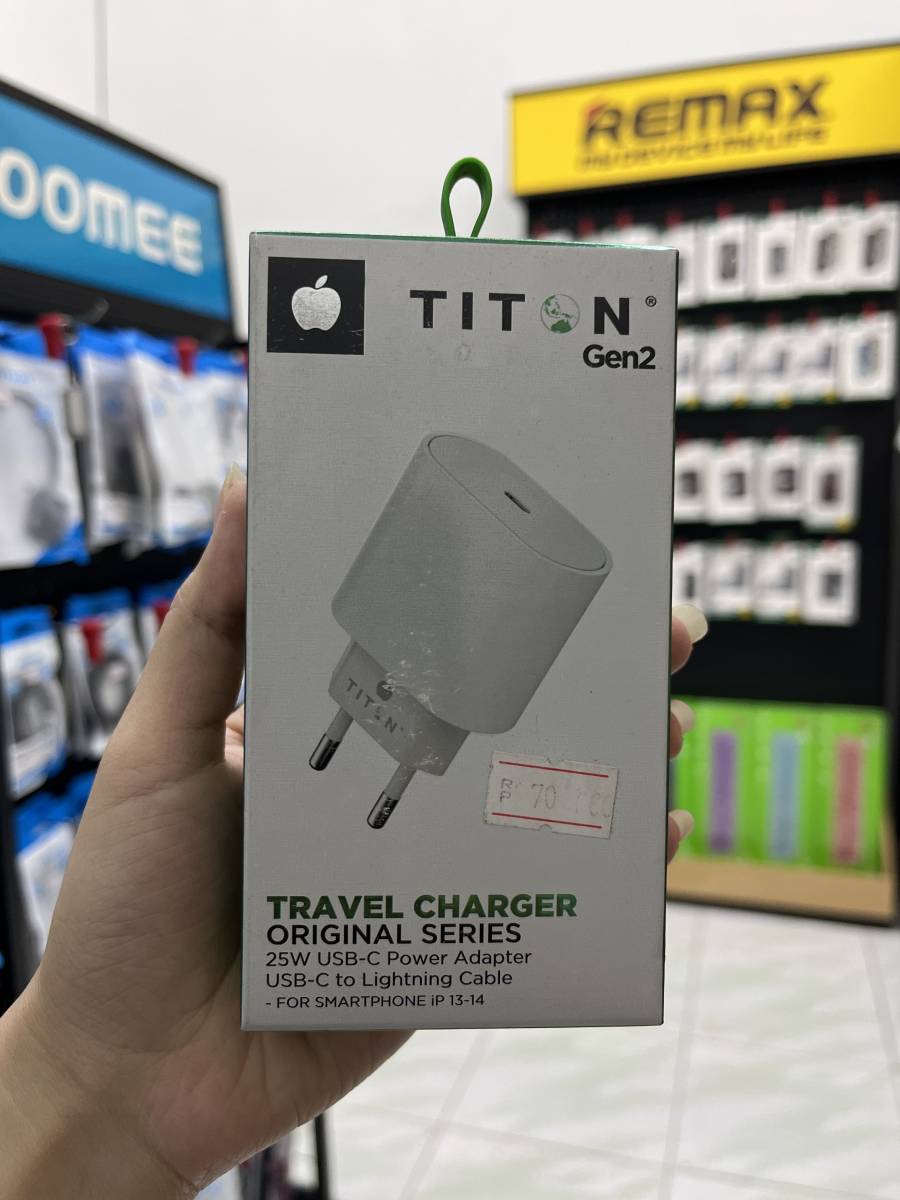 Adaptor Titon Gen 2 Iphone 25W