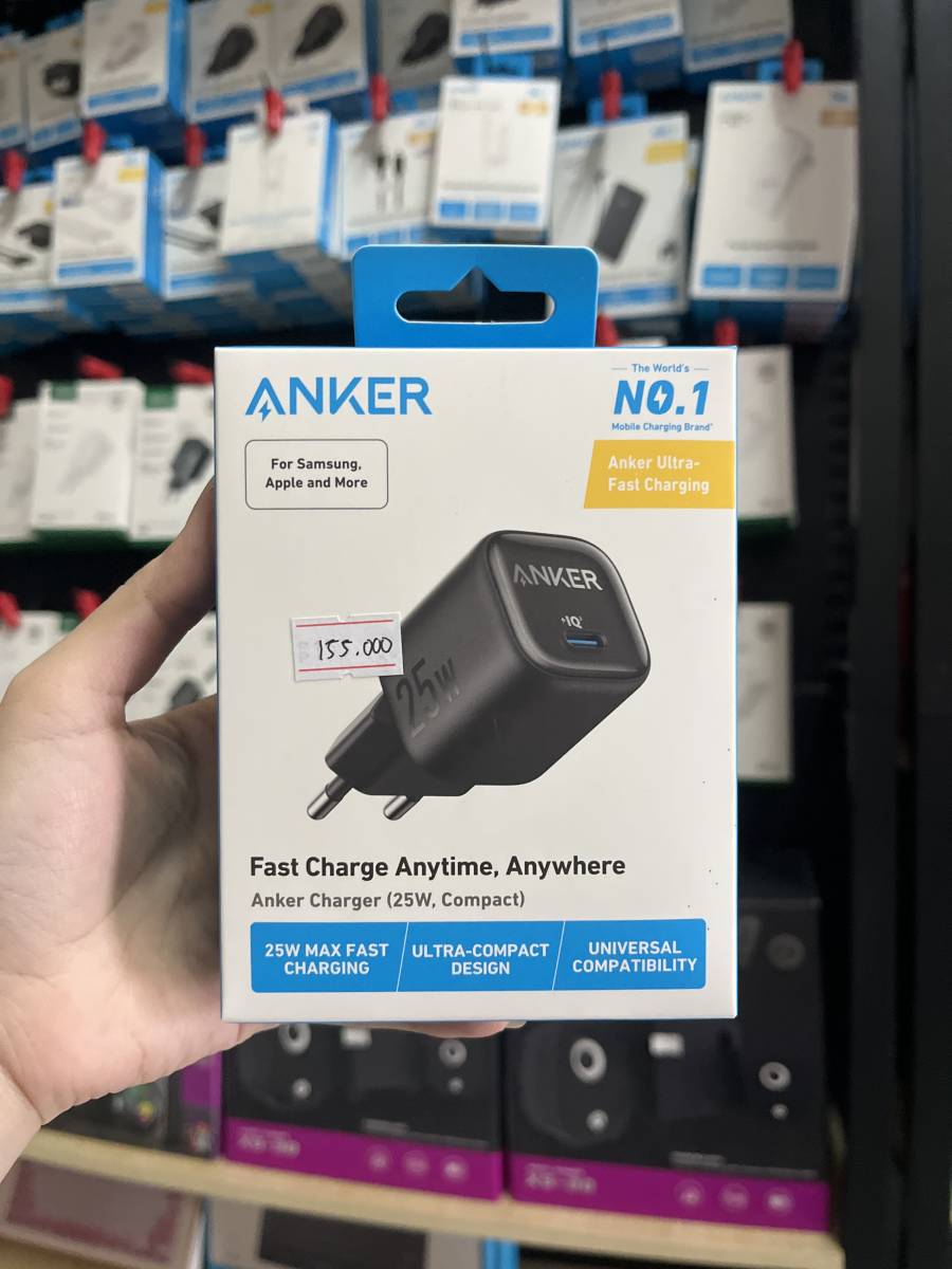Anker Zolo Charger 25W PD 3.0 Black