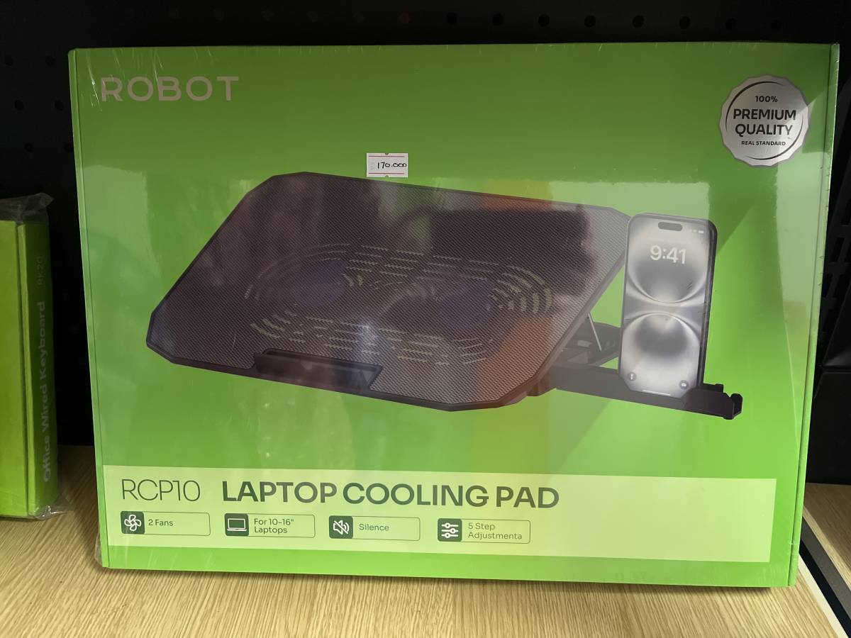 Robot RCP10 Laptop Cooling Pad for 10-16"