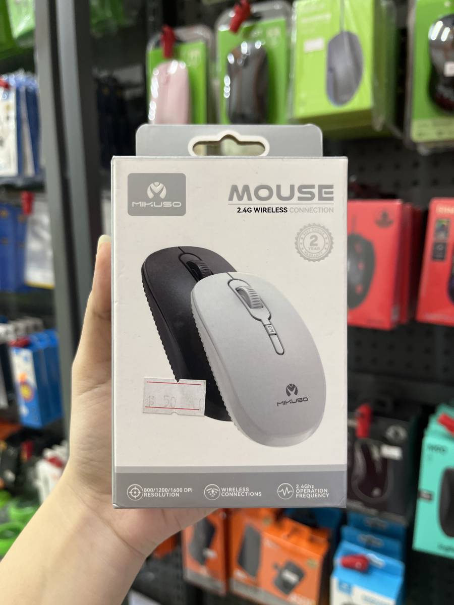 Mouse Wireless Mikuso MOS-W085U