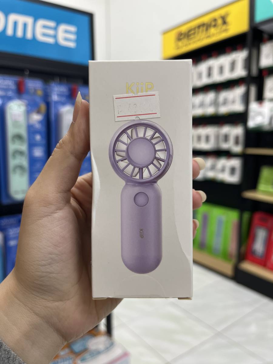 KIIP KP-UV-CFAN08-PL Pocket Fan Handheld Super Mini Ungu
