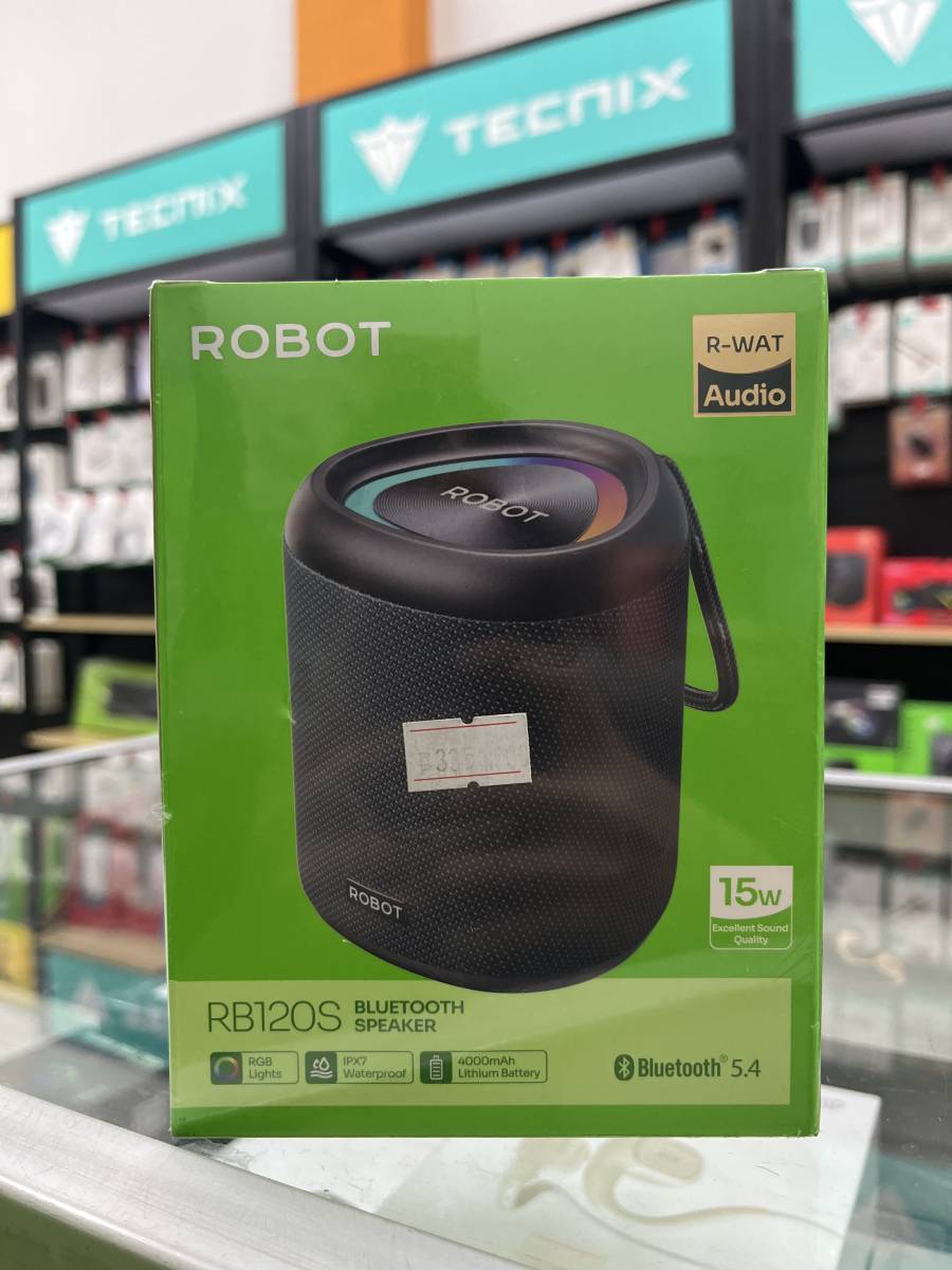 Robot RB120S Black Bluetooth Speaker