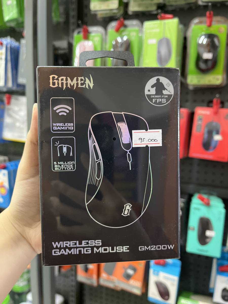 Gamen GM200W Red Wireless Mouse