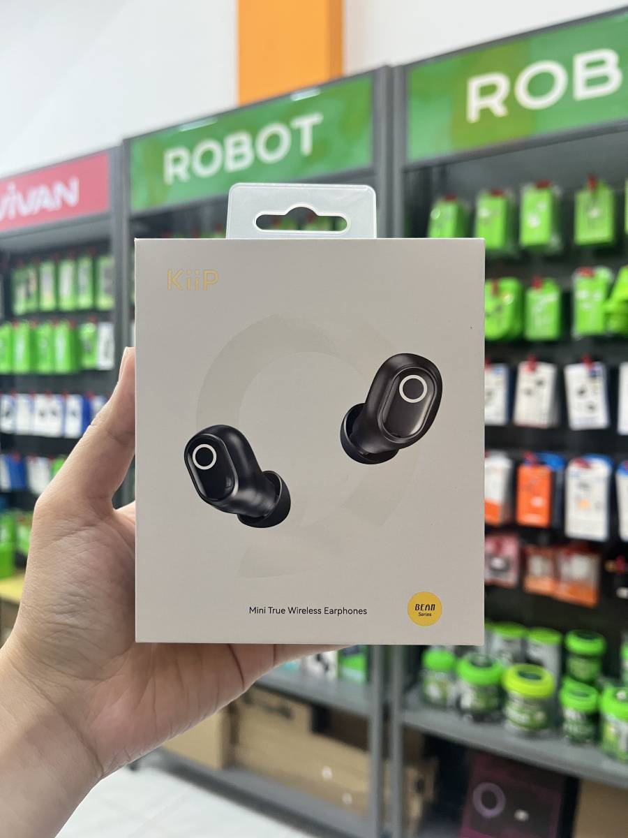 KiiP KP-EAR-BD1S-BK Mini True Wireless Earphones