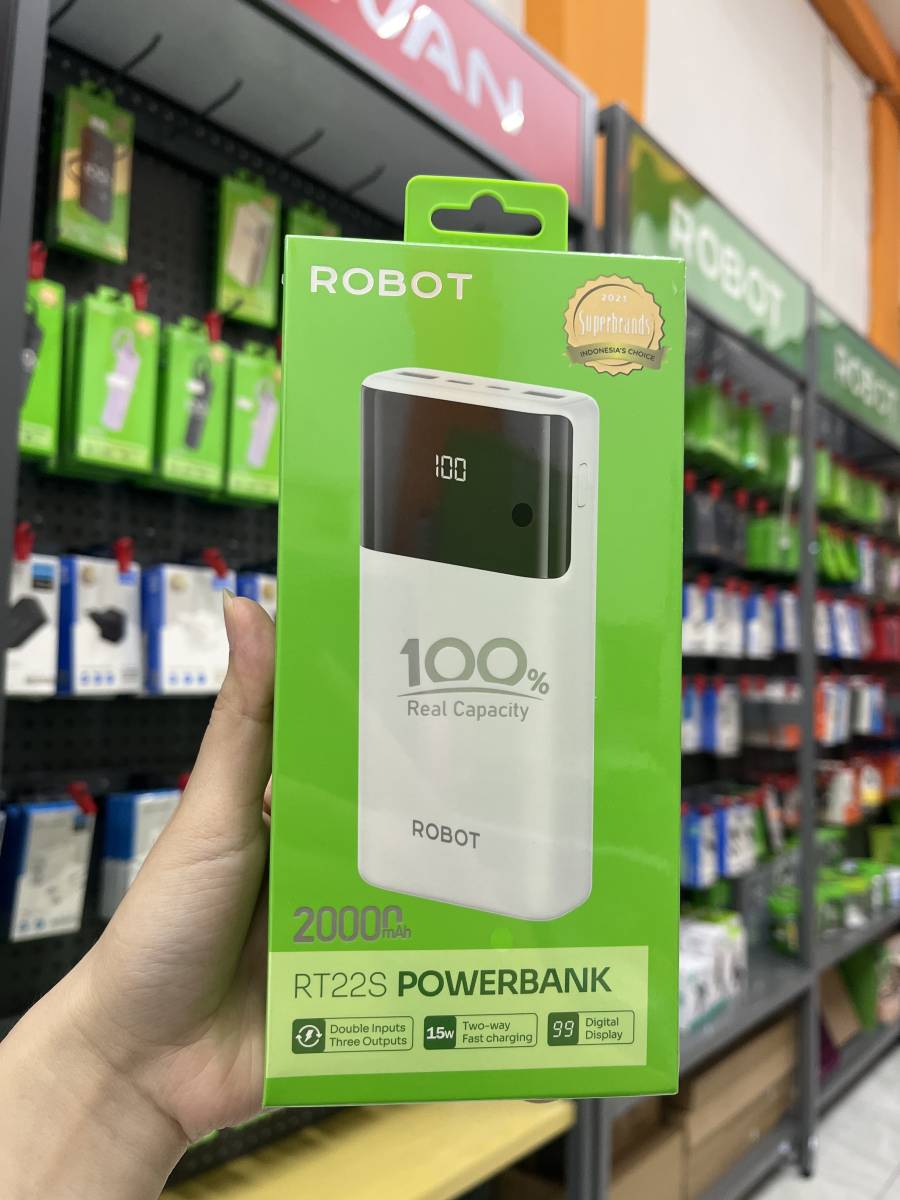 Robot RT22S Powerbank 20000mAh White