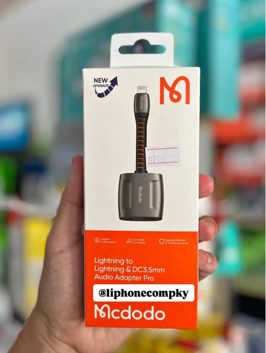 Mcdodo Lightning - 3.5 audio adapter pro CA-634
