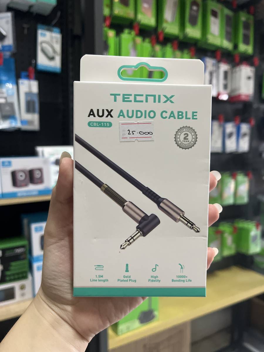 Tecnix CBL-115 Aux Cable 1,5M