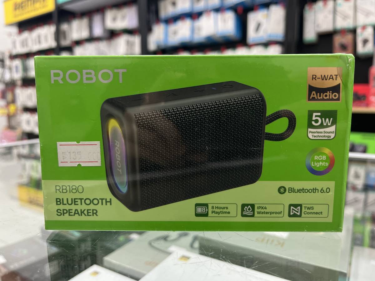 Robot RB180 Bluetooth Speaker 5W RGB Black