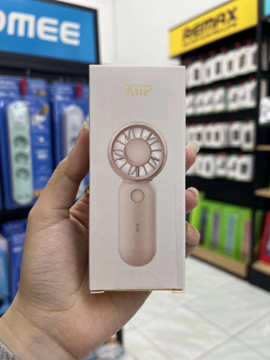 KIIP KP-UV-CFAN08-PK Pocket Fan Handheld Super Mini Pink