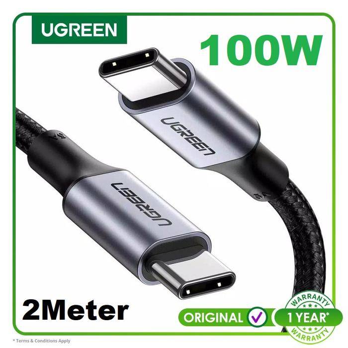 Ugreen 70429 Kabel Type-C to Type-C 100W 2M
