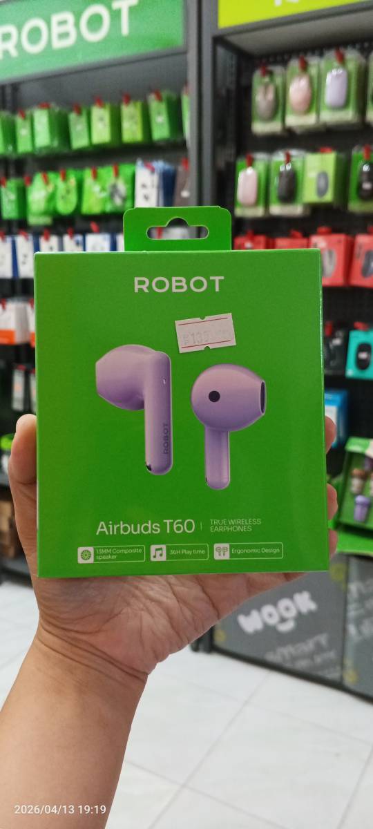 Robot Airbuds T60 Light Purple