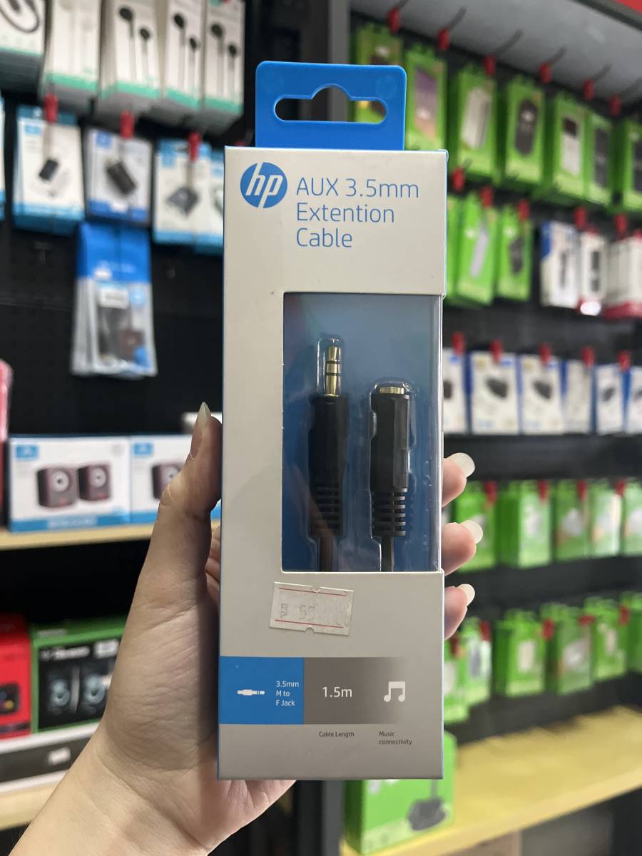 HP Aux 3.5mm Extention Cable 1.5m