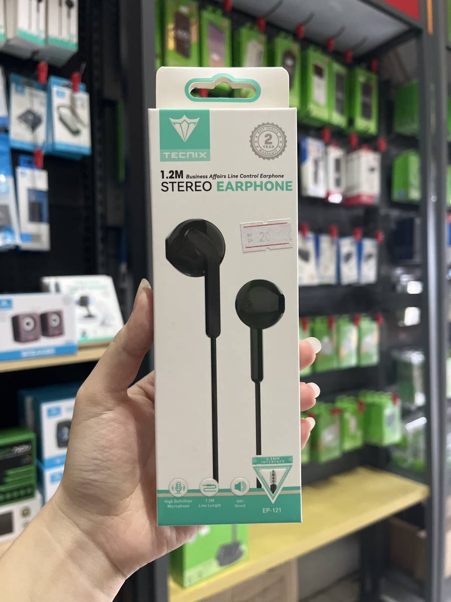 Tecnix Earphone EP-121 Black