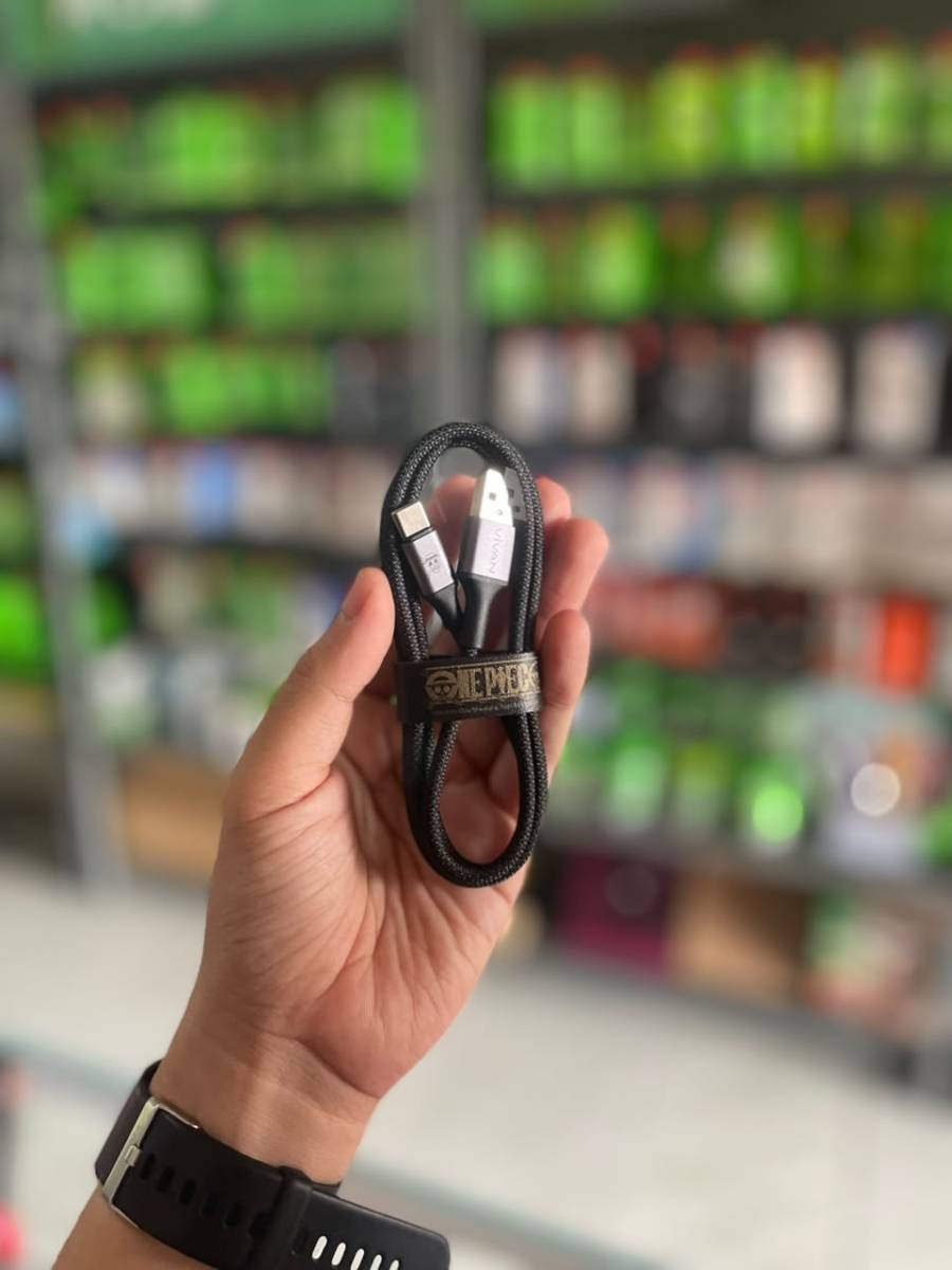 Kabel Data Vivan One Piece Edition VOP AC100 (BLACK)