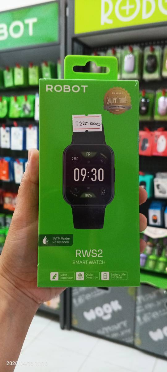 Robot RWS2 Smart Watch Black