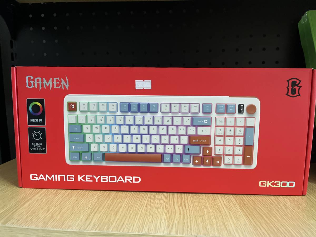 Gamen GK300 Gaming Keyboard White