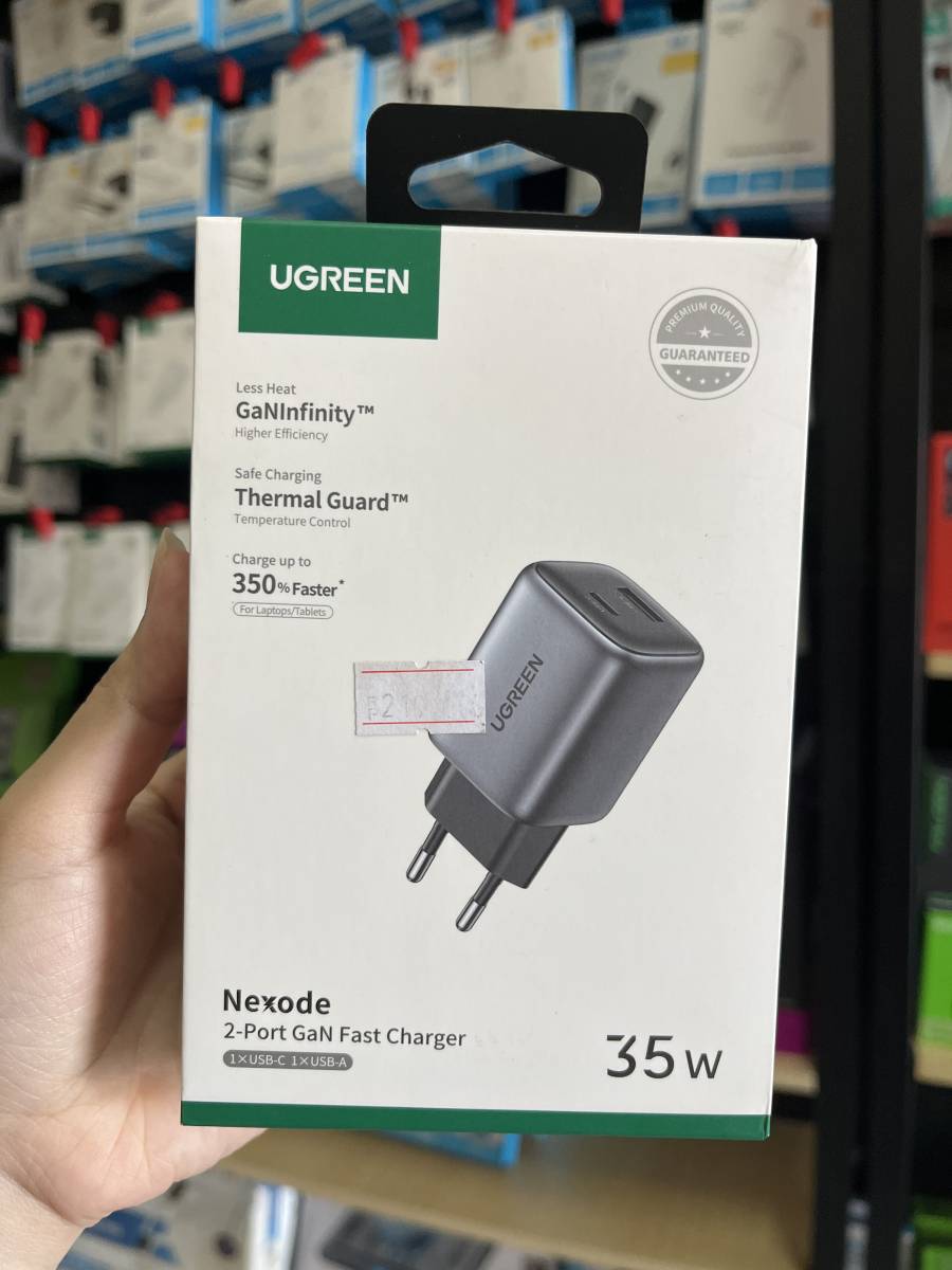 Ugreen 15539 Nexode Charger 35W Gan Black 2 Port